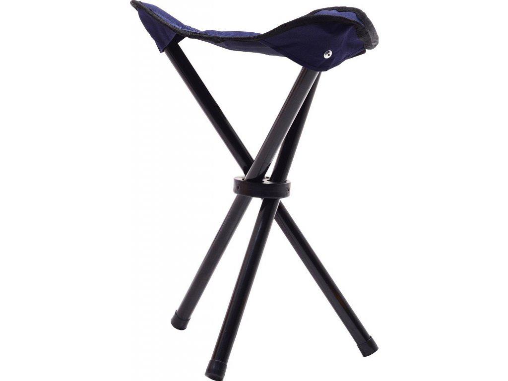 Kempingová skládací židle modrá