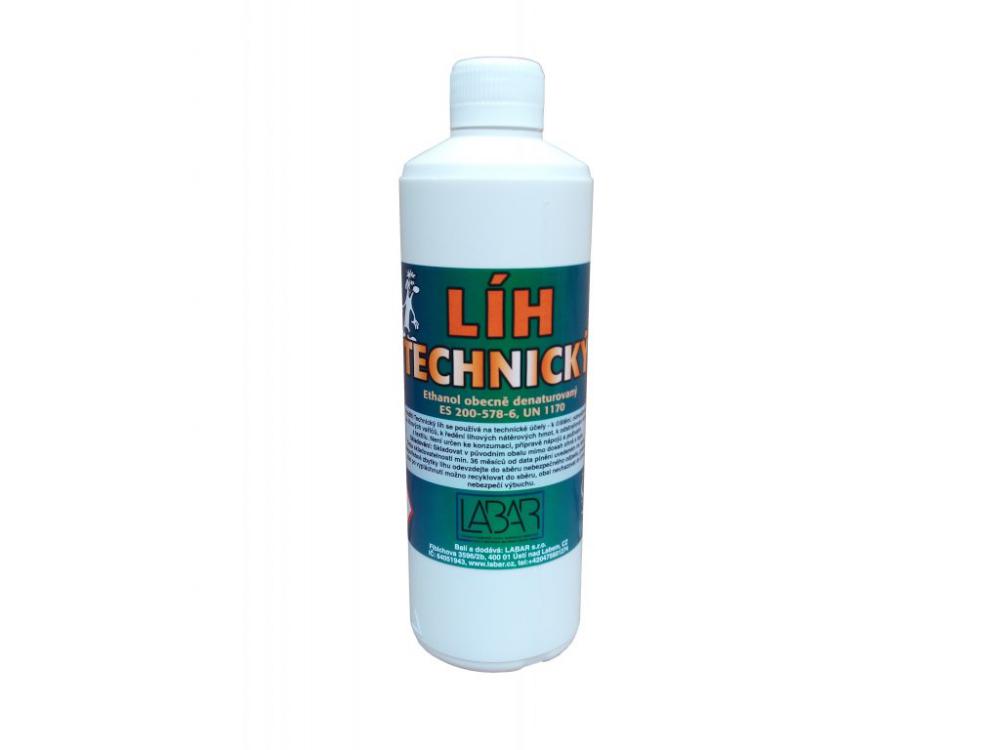 Technický líh Ethanol 0,5 litru