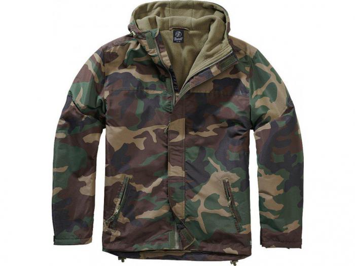 BRANDIT BUNDA Windbreaker Frontzip Woodland