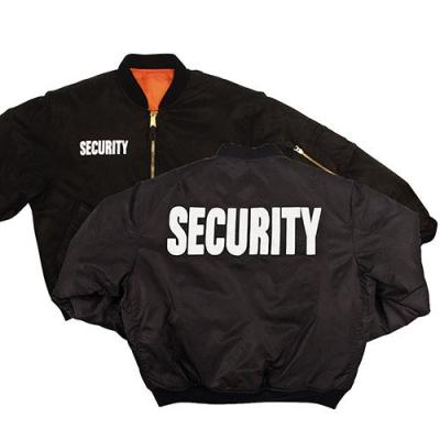Náhledová fotky Bunda SECURITY MA1 FLIGHT ČERNÁ