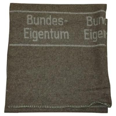 Náhledová fotky Deka vlněná BW 200x210 HNĚDÁ použitá