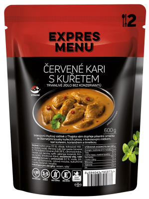 Náhledová fotky EXPRES MENU Červené kari s kuřetem