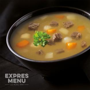 EXPRES MENU Hovězí vývar s masem a zeleninou
