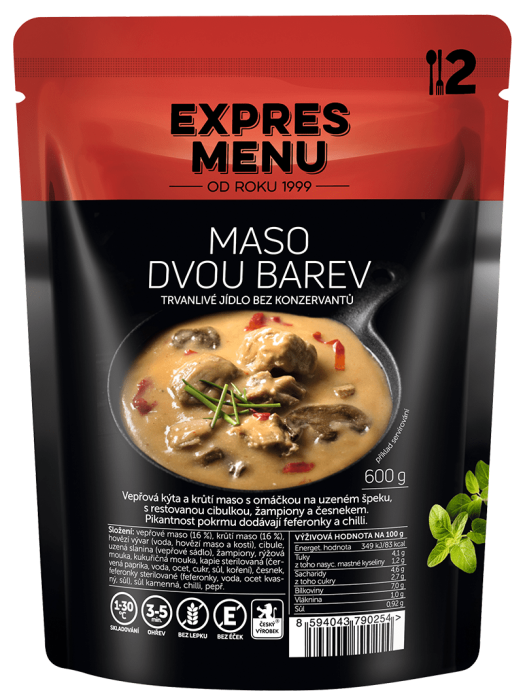 EXPRES MENU Maso dvou barev
