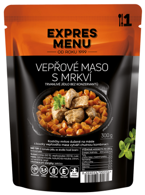 Náhledová fotky EXPRES MENU Vepřové maso s mrkví