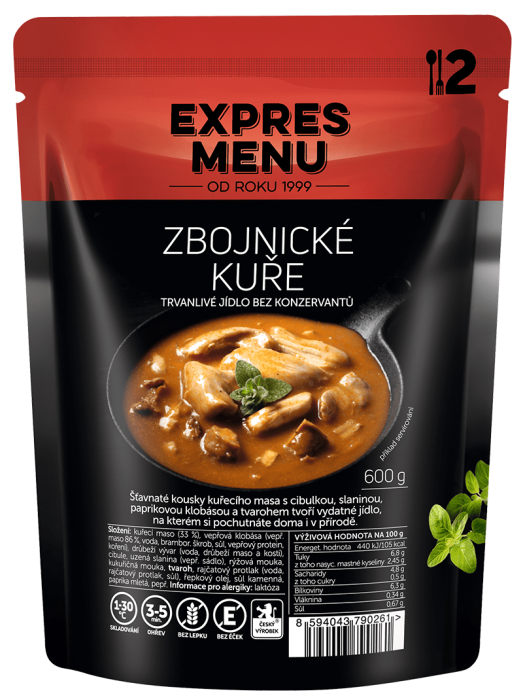 EXPRES MENU Zbojnické kuře