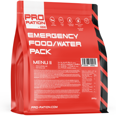 Náhledová fotky Emergency Food / Water PACK MENU II