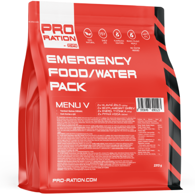 Náhledová fotky Emergency Food / Water PACK MENU V