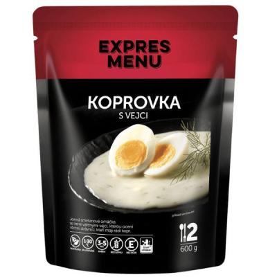 Náhledová fotky Expres menu Koprovka s vejci 2 porce 600G