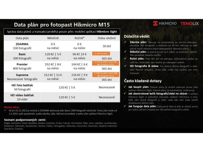 Fotopast Hikmicro M15