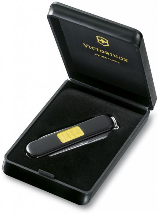 Investiční Victorinox Classic 1g zlata