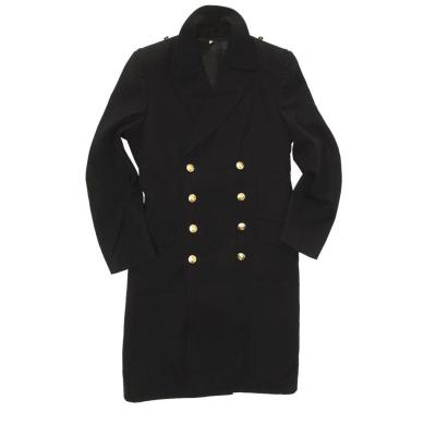 Náhledová fotky Kabát NAVY BW se zlatými knoflíky MODRÝ