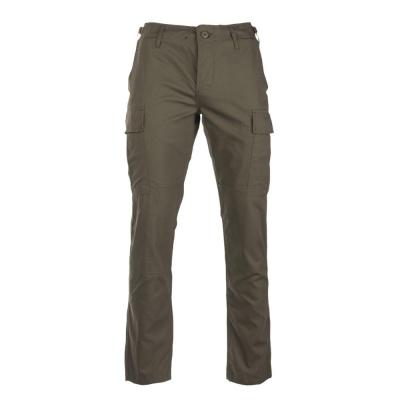 Náhledová fotky Kalhoty Teesar US BDU SLIM FIT polní rip-stop ZELENÉ
