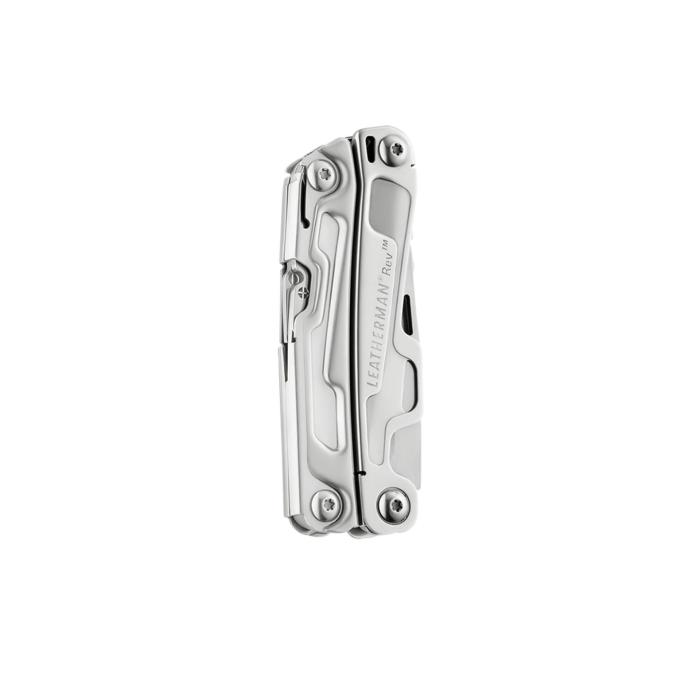 Kleště Leatherman multifunkční skládací REV STŘÍBRNÉ