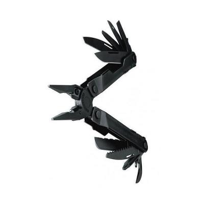Kleště multifunkční Leatherman skládací REBAR ČERNÉ