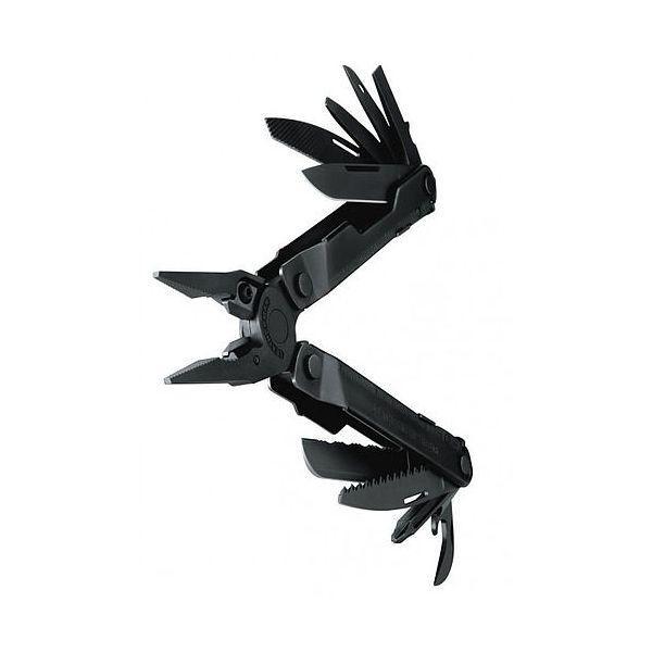 Kleště multifunkční Leatherman skládací REBAR ČERNÉ