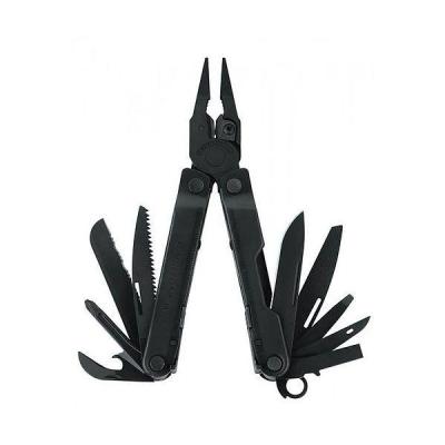 Náhledová fotky Kleště multifunkční Leatherman skládací REBAR ČERNÉ