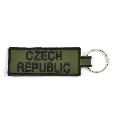 Náhledová fotky Klíčenka CZECH REPUBLIC - ZELENÁ