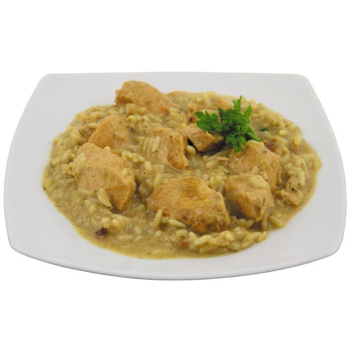 Kuřecí curry s rýží v plechovce 400g