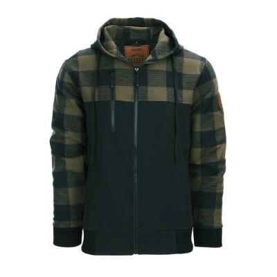 Náhledová fotky Mikina LUMBERSHELL ZELENO/ČERNÁ
