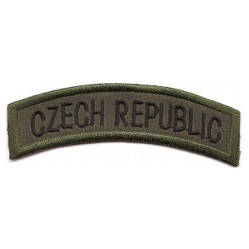 Nášivka DOMOVENKA CZECH REPUBLIC ZELENÁ