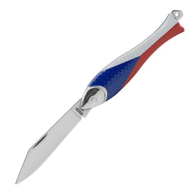 Náhledová fotky Nůž Mikov rybička VLAJKA ČESKÁ REPUBLIKA