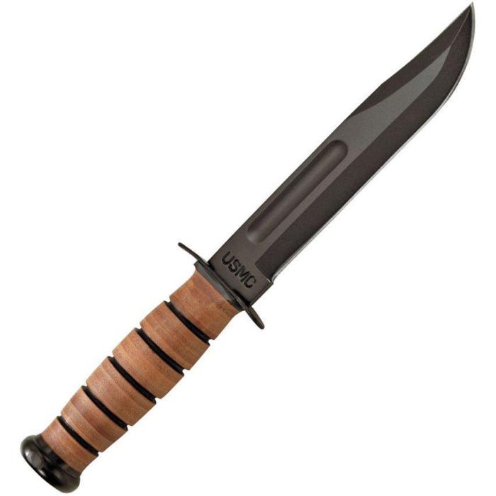 Nůž U.S.M.C.  KA-BAR hladké ostří