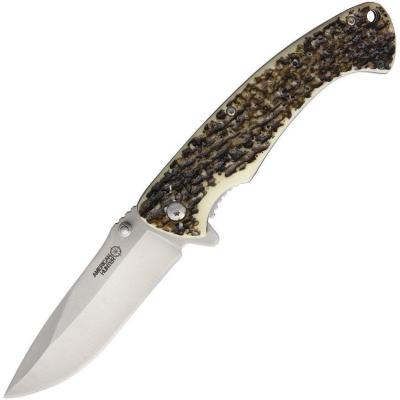 Náhledová fotky Nůž zavírací AMERICAN HUNTER hladké ostří