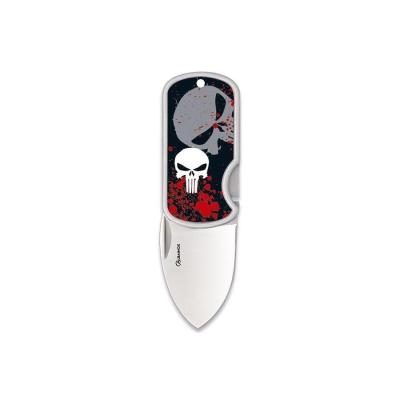 Náhledová fotky Nůž zavírací DOG TAG PUNISHER LEBKA malý