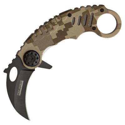 Náhledová fotky Nůž zavírací KARAMBIT DIGITAL DESERT