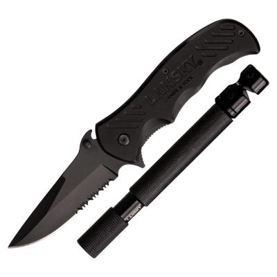 Náhledová fotky Nůž zavírací TACTICAL LANSKY s brouskem