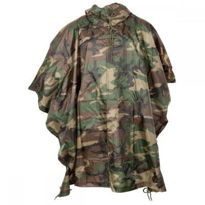 Náhledová fotky Pláštěnka US (poncho) woodland