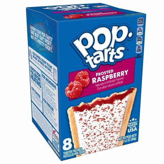 Pop-Tarts taštičky s náplní a polevou s příchutí malin 384 g