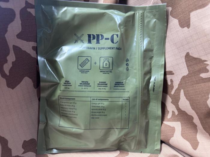 Přídavek potravin PP-C Energetický gel/Sušené maso