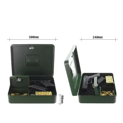 Rottner GunBox box na uložení zbraně a střeliva zelený
