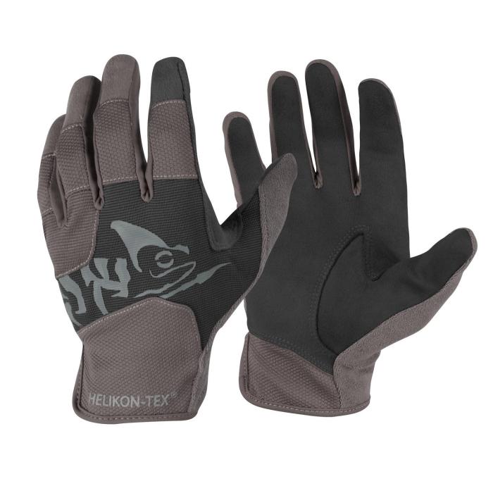 Rukavice Helikon-Tex ALL ROUND FIT taktické ČERNO/ŠEDÉ