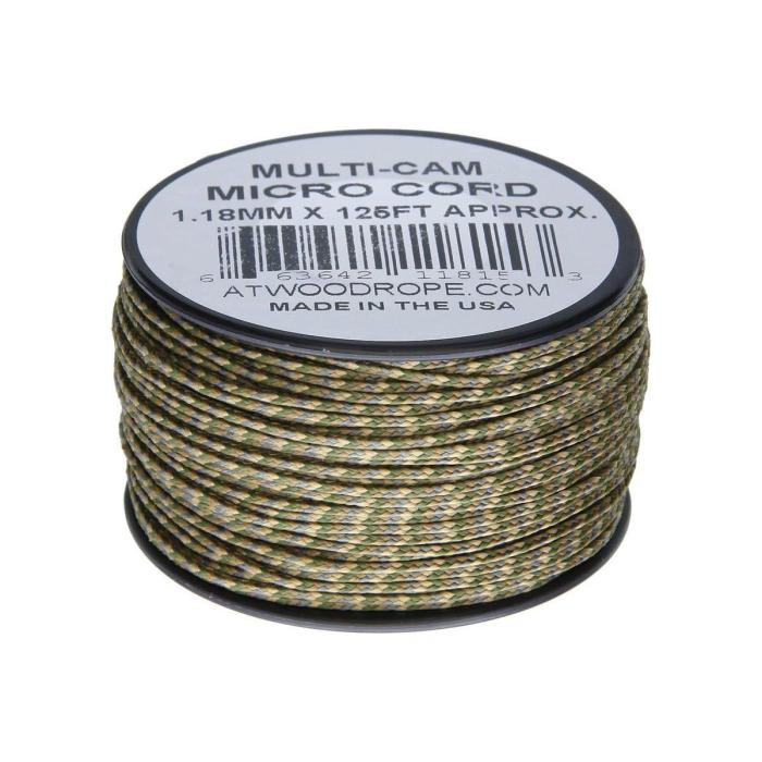 Šňůra MICRO CORD nylon na cívce 38 m 1,18 mm MULTI-CAM