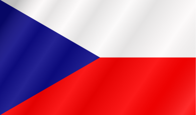 Náhledová fotky Samolepka vlajka ČESKÁ REPUBLIKA