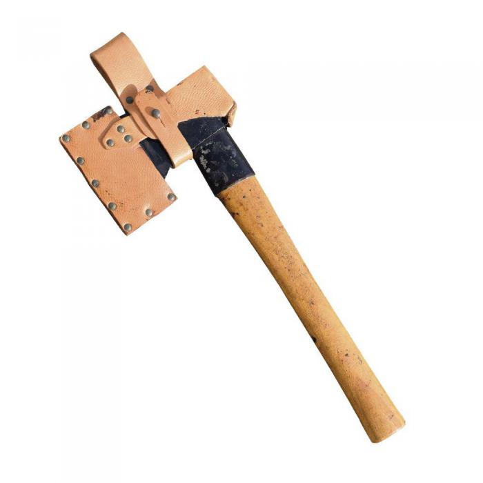 Sekera ženijní ČSLA originál s koženým pouzdrem