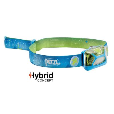 Náhledová fotky Svítilna čelová dětská TIKKID Hybrid MODRÁ Petzl