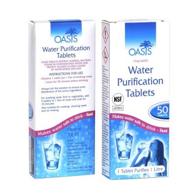 Náhledová fotky Tablety pro čištění vody 50 tablet