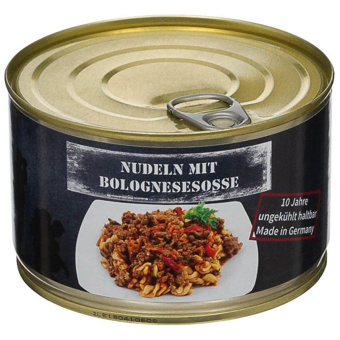 Těstoviny s boloňskou omáčkou v plechovce 400 g