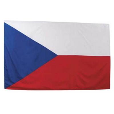 Vlajka ČR na tyčce 30x45cm