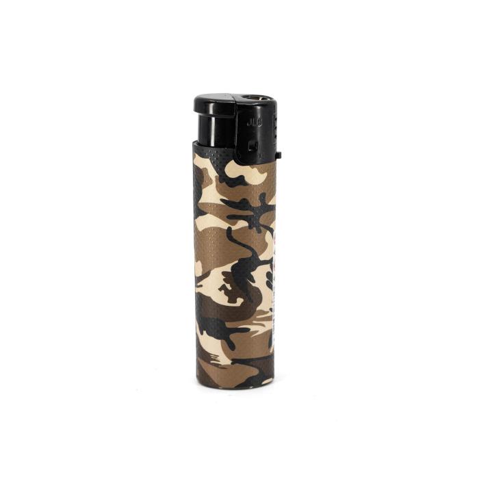 Zapalovač tryskový oválný maskovaný COYOTE CAMO