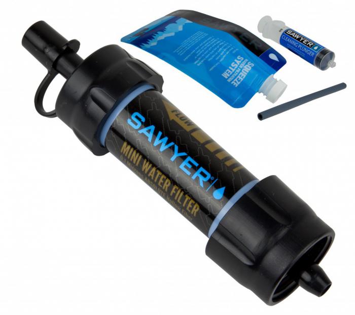 Cestovní vodní filtr SAWYER Black