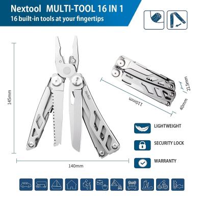 Kleště multifunkční FLAGSHIP PRO MULTI TOOL STŘÍBRNÉ NexTool