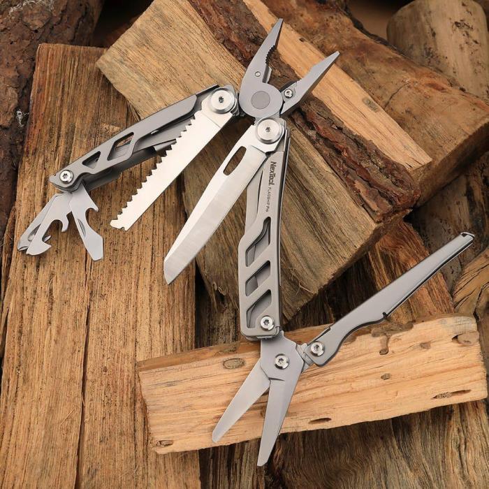 Kleště multifunkční FLAGSHIP PRO MULTI TOOL STŘÍBRNÉ NexTool