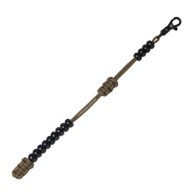 Krokoměr PARACORD s karabinou COYOTE