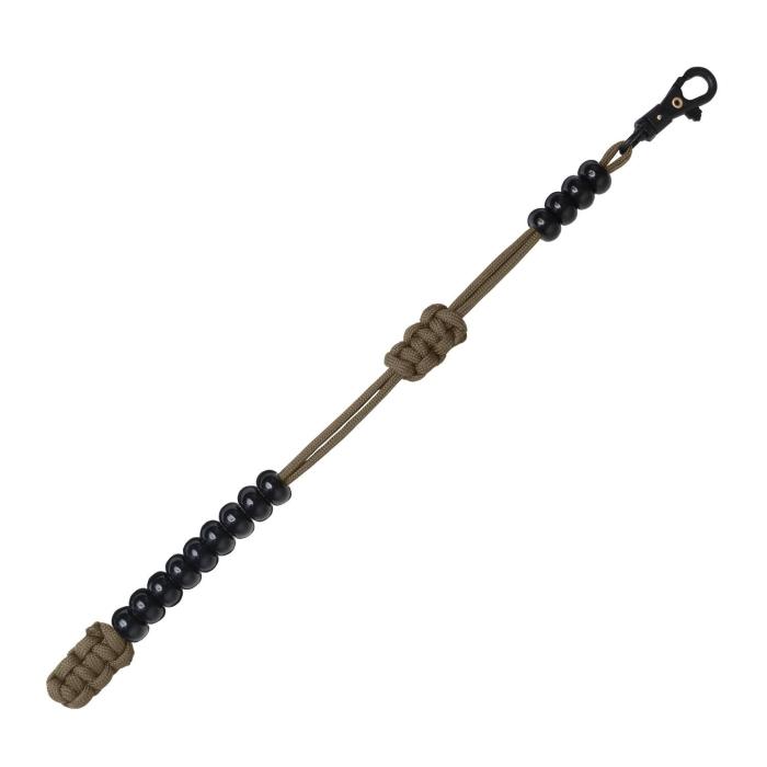 Krokoměr PARACORD s karabinou COYOTE