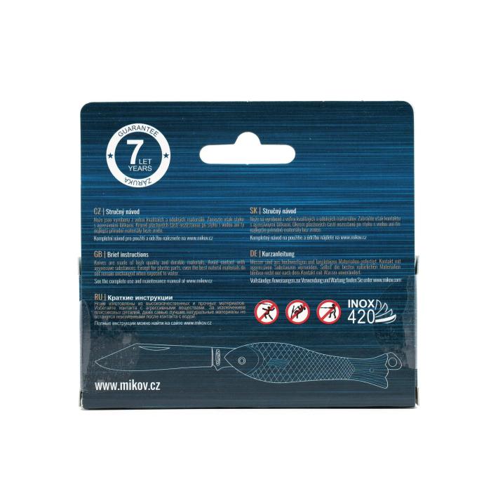 Nůž Mikov rybička VLAJKA ČESKÁ REPUBLIKA